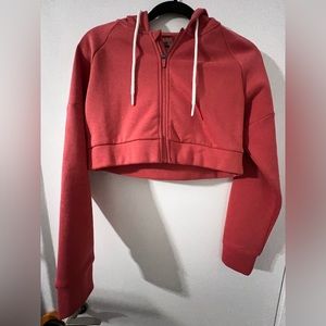 Gymshark Cropped Zip up Hoodie